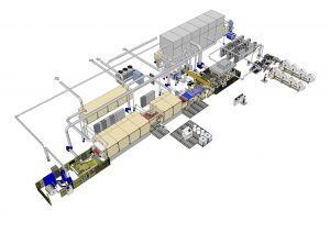 BBAL turnkey line for airlaid